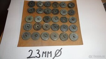 Originál německé válečné knoflíky 30Ks