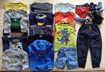 Balík oblečení kluk (16ks) vel. 110 (4-6 let)