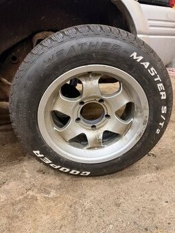 Prodám nové nejeté zimní pneu 215/65 R16 – vzorek 10 mm