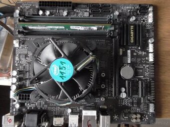 SET - Deska, CPU, Ram, chladic (N6)