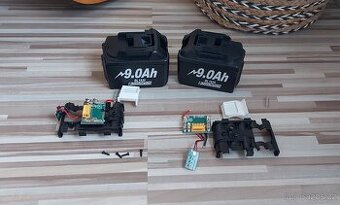 Case-obal,pro Aku Makita 18V 9.0Ah,bez baterií 18650.