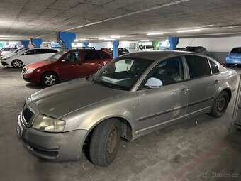 škoda Superb 1,8T, 110kW, 2007, LPG - na ND, ale pojízdný