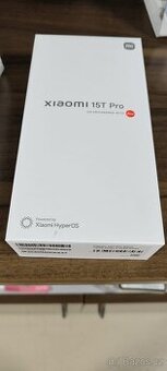 Nový nerozbalený Xiaomi 15T Pro Black 12GB RAM 512GB