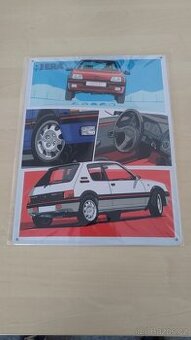 Plechová cedule PEUGEOT