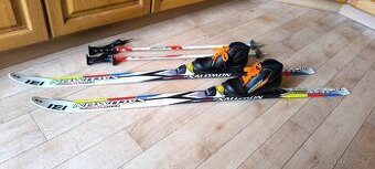 Dětské běžecké lyže Salomon 131 cm + boty Sporten vel. 35