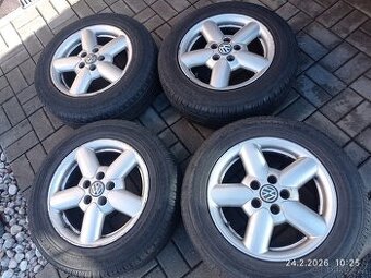 ,,BUŘTY" 16" letní zátěžová al kola ORIGINAL VW T4 Multiva