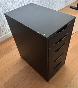 Šuplíkový díl IKEA ALEX, černý – 900 Kč