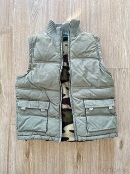 Hřejivá podzimní/ zimní vesta pro dítě