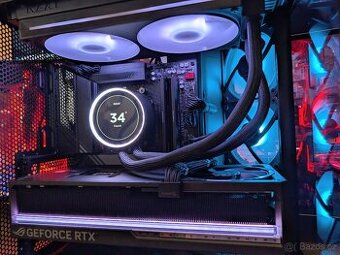Top Herní PC –RTX5090Astral/9800x3d/X870E/64GB/1200W/Win11