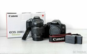 Fotoaparát Canon EOS 2000D a objektiv EF-S 18-55 mm - 1