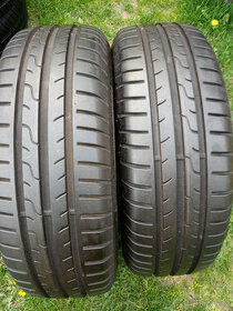 2 zánovní letní pneumatiky Dunlop 185/60/15