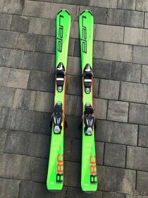 Prodám lyže ELAN délka 130 cm a lyžařské boty Nordica vel.39