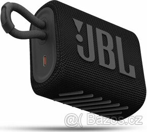 Bluetooth reproduktorJBL GO 3 černý, cena včetně poštovného