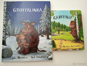 Set dvou knih Gruffalo a Gruffalinka