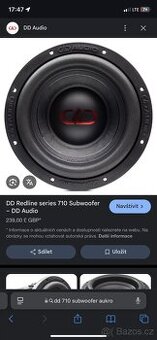 Subwoofer 3600w DD710 - 1