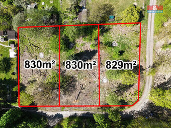 Prodej pozemku k bydlení, 829 m², Orlová, ul. Bezručova