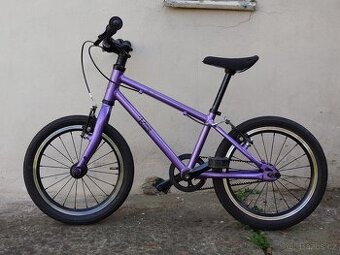 Bungi Bungi - Dětské kolo 16" ultra lehké švestková fialová