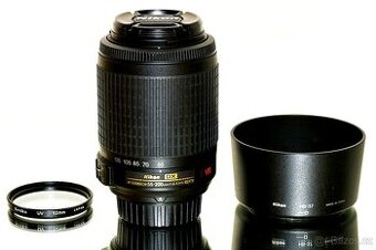 NIKON AF-S 55-200mm VR + UV filtr NEPOUŽÍVANÝ