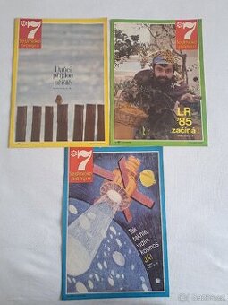 Sedmička pionýrů březen 1985 číslo 26, 28 a 29