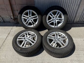16" Elektrony 5x112 so zimnymi pneumatikami 215/60 R16