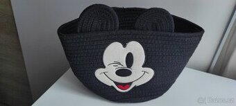 textilní pletený košík - Mickey Mouse