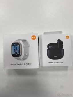 Chytré hodinky Redmi Watch 5 Active + Sluchátka Redmi Buds 6