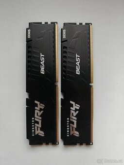 RAM paměť Kingston Fury Beast 32GB DDR5