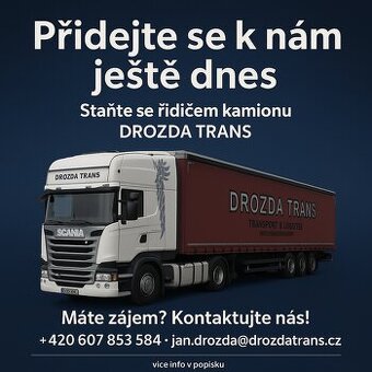 Řidič kamionu v Domažlicích