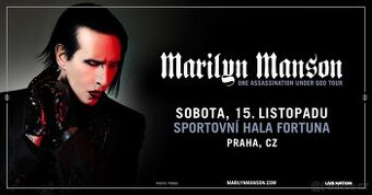 Vstupenky na koncert MARILYN MANSONA
