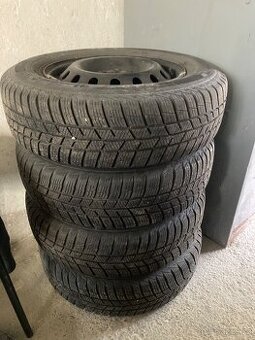 Kompletní kola se zimními pneu Barum 165/70 R13 4x98
