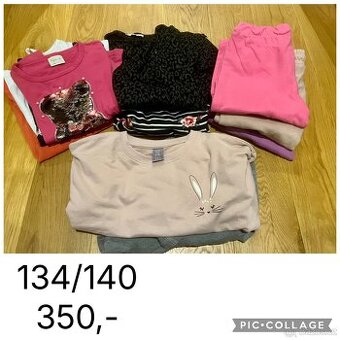 Set obleceni holka 134/140