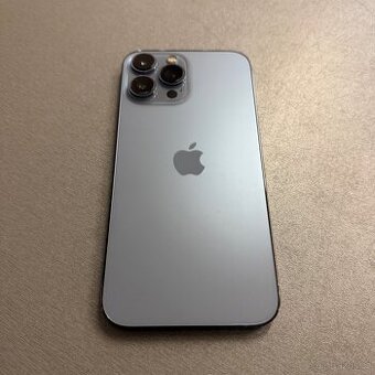 iPhone 13 Pro Max 256GB modrý, pěkný stav, 12 měsíců záruka