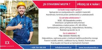 PARŤÁK STAVBYVEDOUCÍHO / STAVEBNÍ MISTR - PCE, HK