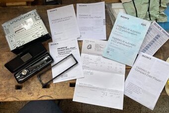 Autorádio Sony CDX-GT242 s CD a MP3 45W x 4