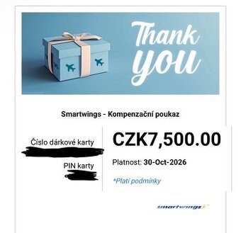 Voucher na letenky