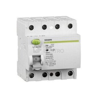 Proudový chránič NOARK Ex9L-N 4P 40A AC 30mA