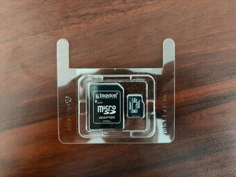 Kingston MicroSDHC 32GB + SD adaptér + USB čtečka karet