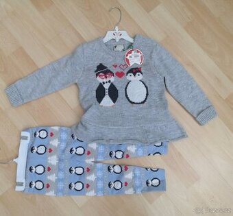 Komplet svetr & legíny 98/104 Sportdirect