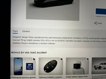 Střešní box Thule Volvo