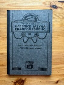 Učebnice jazyka francouzského III. - 1925 - 1