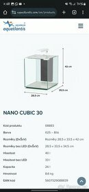Luxusní set aquatlantis nano cubic 30