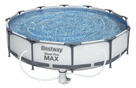 Nový Bazén Bestway Steel Pro Max 3,66 x 0,76 m + filtrace