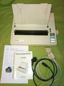 Old hardware Tiskárna Epson LX-800 plně funkční komplet