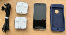 Apple iphone 6 + nová sluchátka + obaly