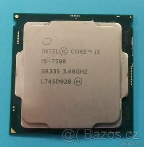 Intel i5 7500 , deska msi , ssd disk - 1