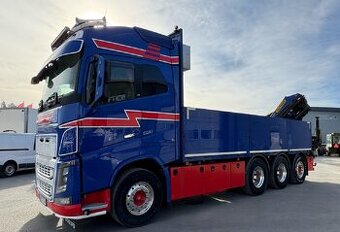 Volvo FH16 650 8x4 valník s hydraulickou rukou