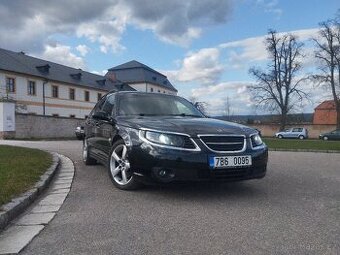 Saab 9-5 Aero 191kw- pěkný stav