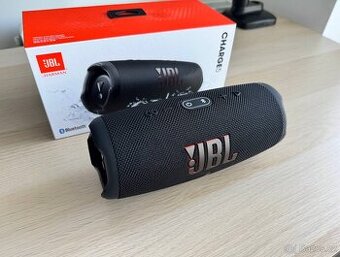 Prodám JBL Charge 5 černý, v záruce do 15.9.2026