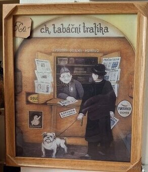 Obrázek Iva Hüttnerová - tisk za sklem