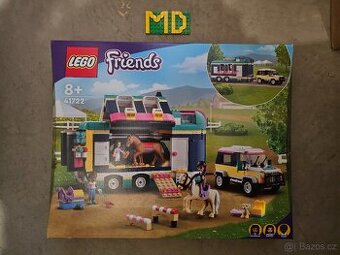 LEGO Friends 41722 Auto s přívěsem pro koně